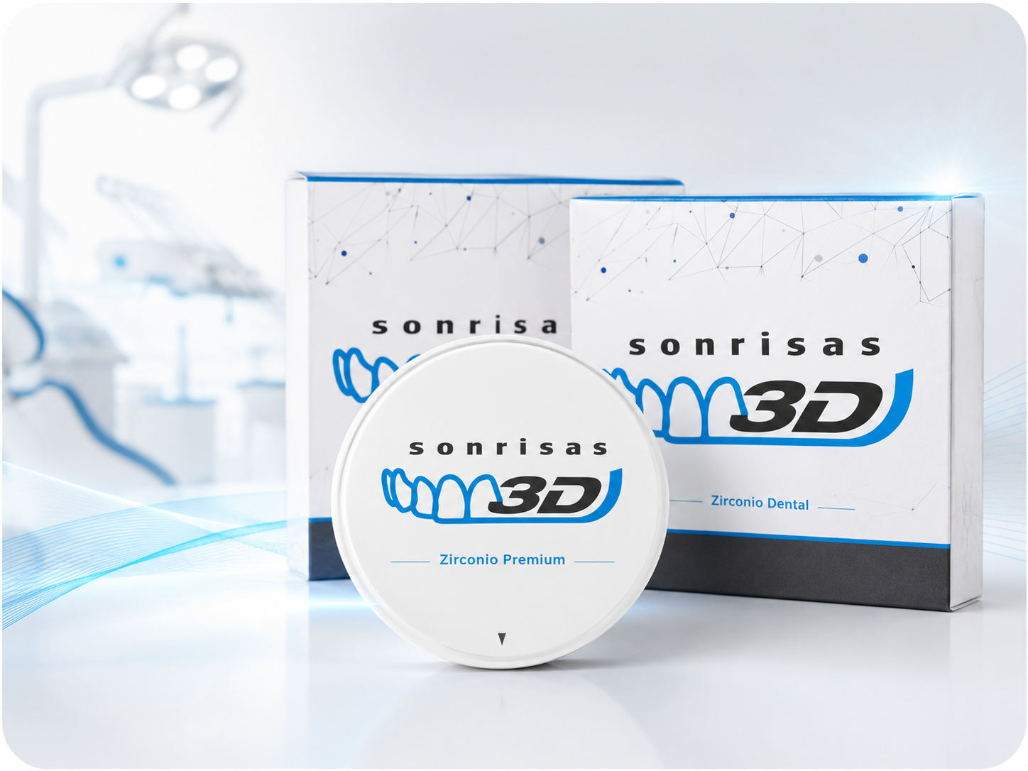 Discos de zirconio multicapa Max Multilayer de 1370 MPa