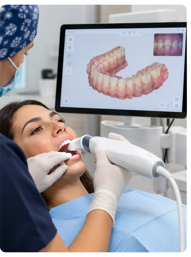 Diseño dental CAD CAM y recepción de archivos STL con escáner intraoral 3shape
